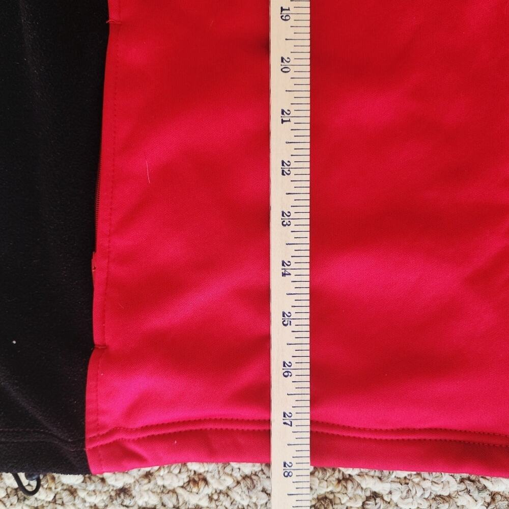PGA TOUR Men's Golf Full Zip Jacket Size XL Red and Black - Picture 6 of 7